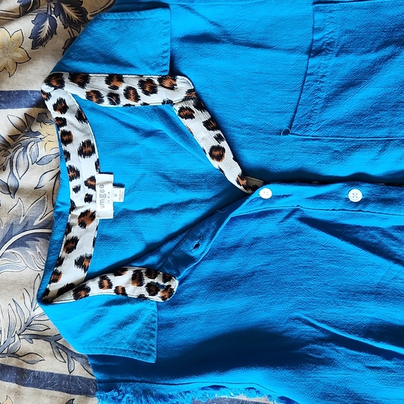 UMGEE BEAUTIFUL BLOUSE/TOP NWT  with matching earrings if wanted. Never worn - Picture 4 of 6